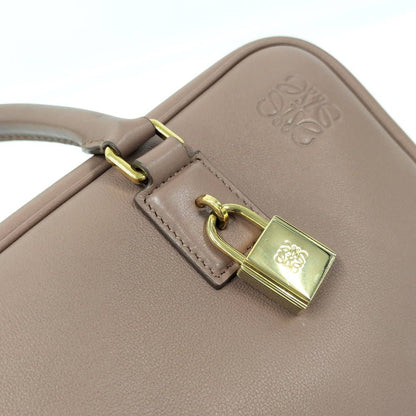 Loewe Amazona 28 2-Way Handbag Leather Pink Beige — view 6