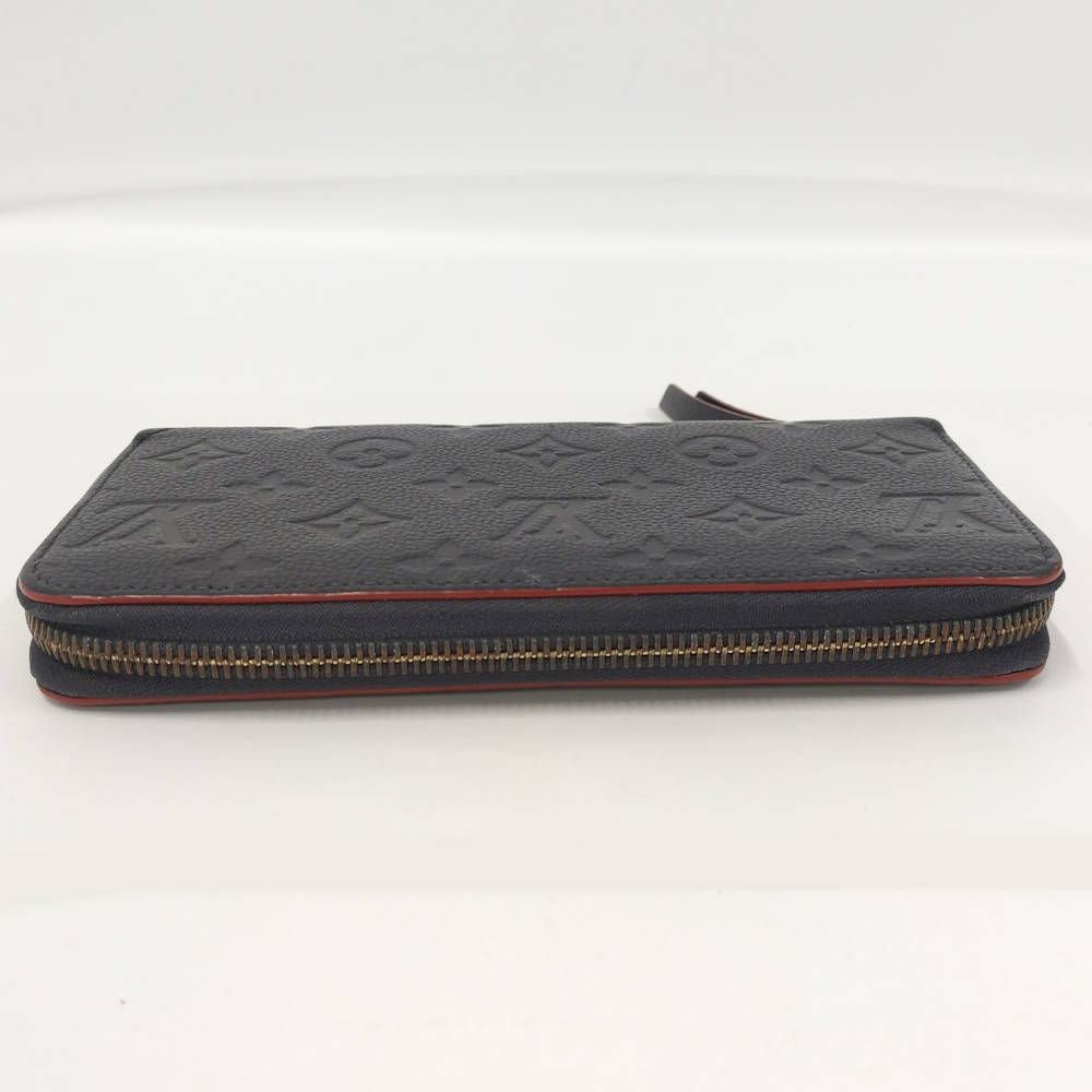 Louis Vuitton Zippy Wallet Monogram Empreinte Marine Rouge — view 6