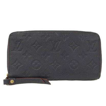 Louis Vuitton Zippy Wallet Monogram Empreinte Marine Rouge