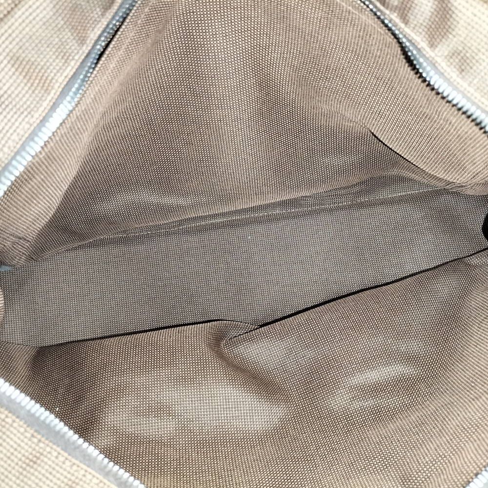 Hermes Her Line MM Tote Bag Canvas Brown — view 8
