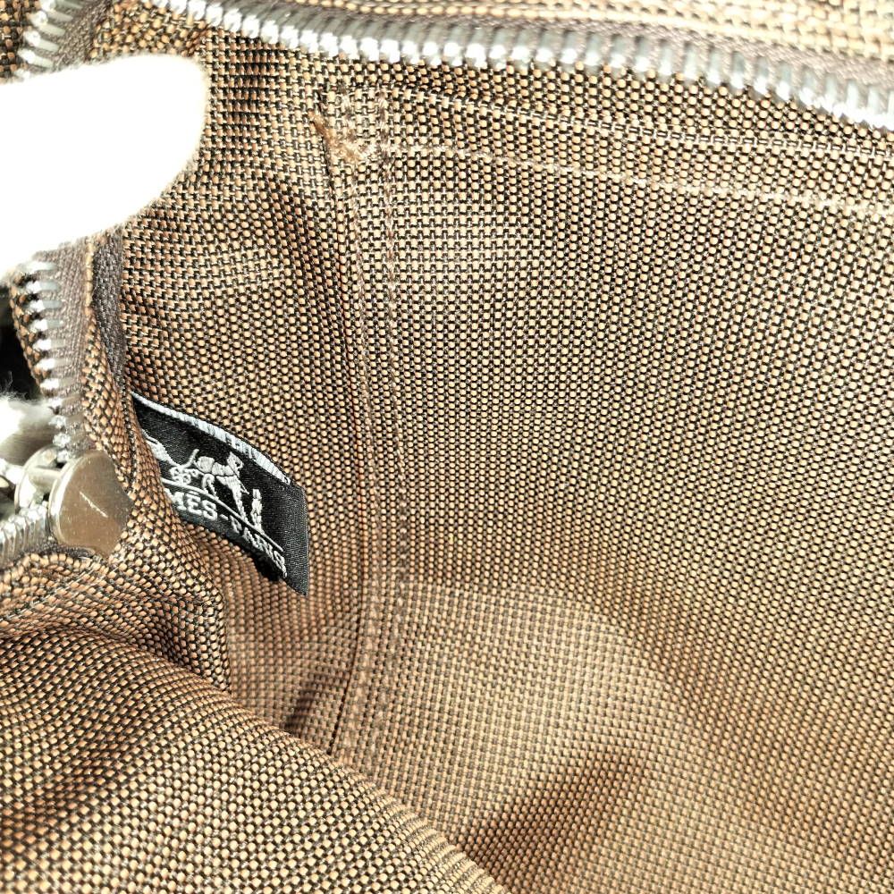 Hermes Her Line MM Tote Bag Canvas Brown — view 7