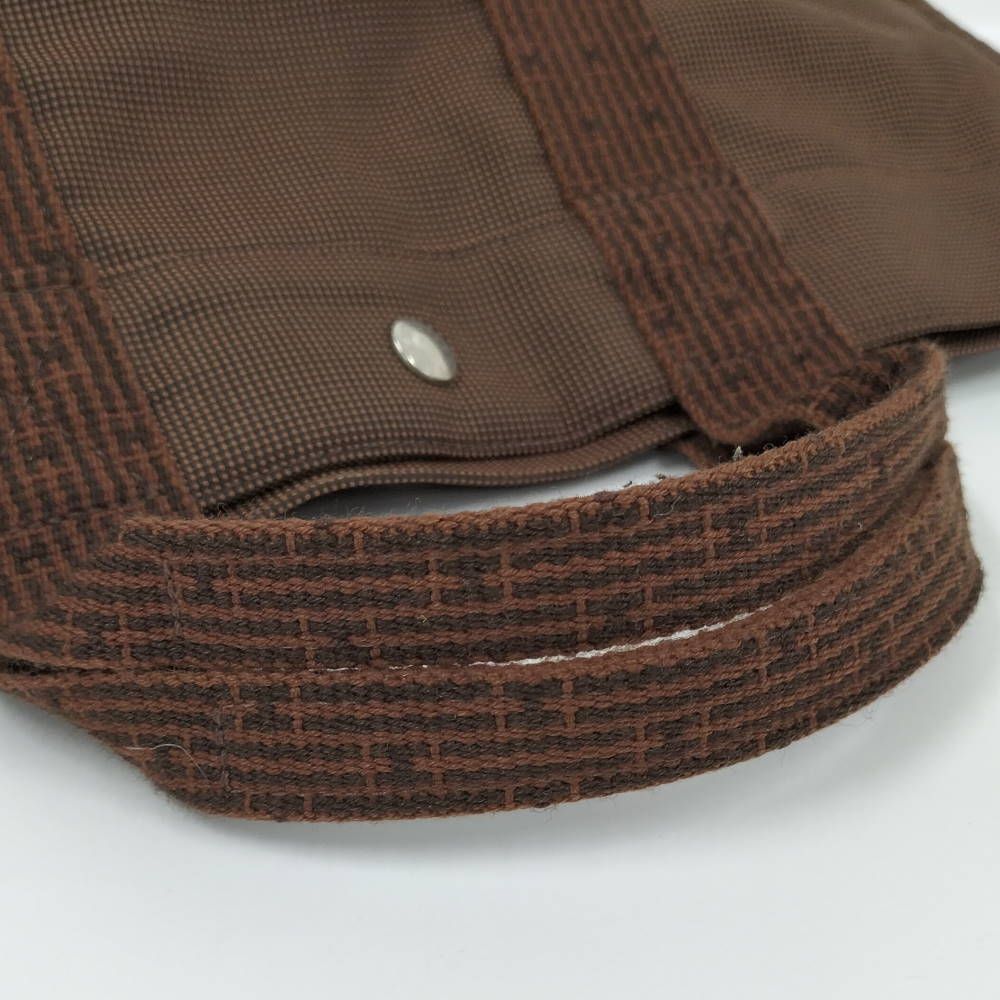 Hermes Her Line MM Tote Bag Canvas Brown — view 4