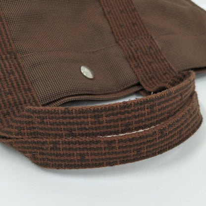 Hermes Her Line MM Tote Bag Canvas Brown — view 4