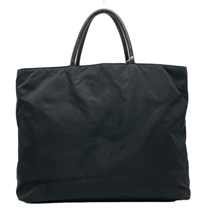 Prada Tote Bag Black Ribbon Leather — view 3