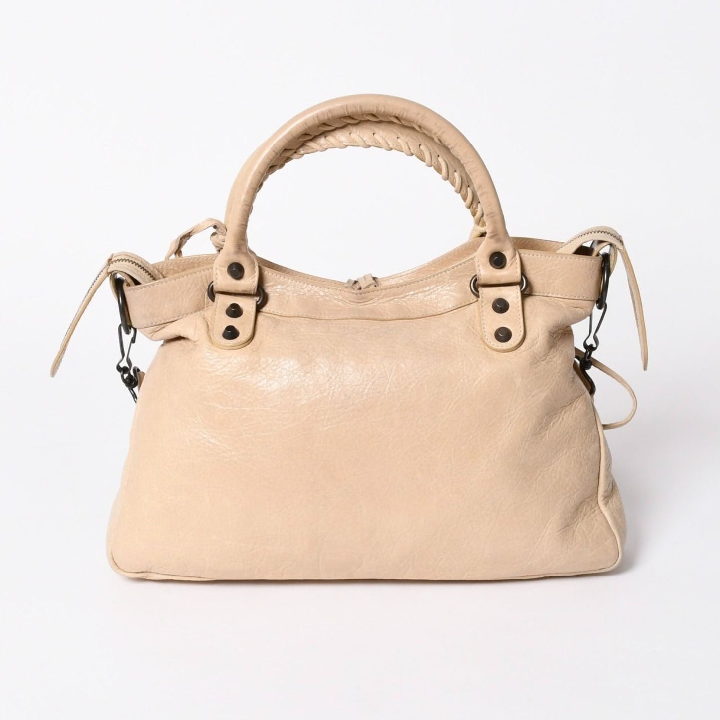 Balenciaga 2-Way Shoulder Bag City the Town Beige — view 2