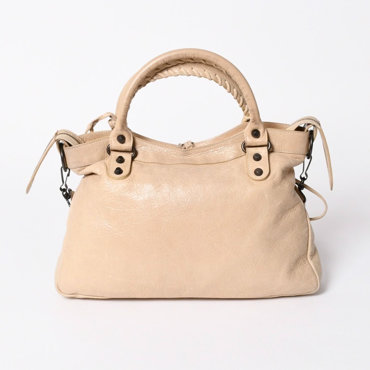 Balenciaga 2-Way Shoulder Bag City the Town Beige — view 2