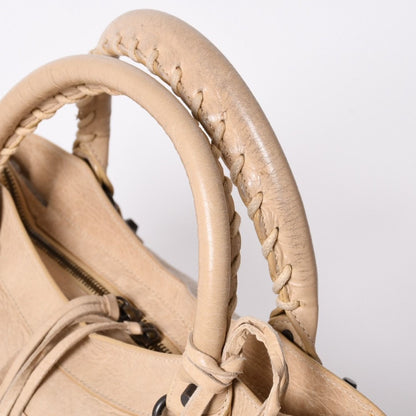 Balenciaga 2-Way Shoulder Bag City the Town Beige — view 5