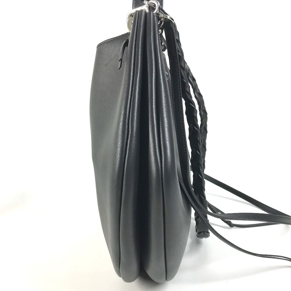 Loewe Shoulder Bag Fortune Hobo 326.62 Leather Black — view 4