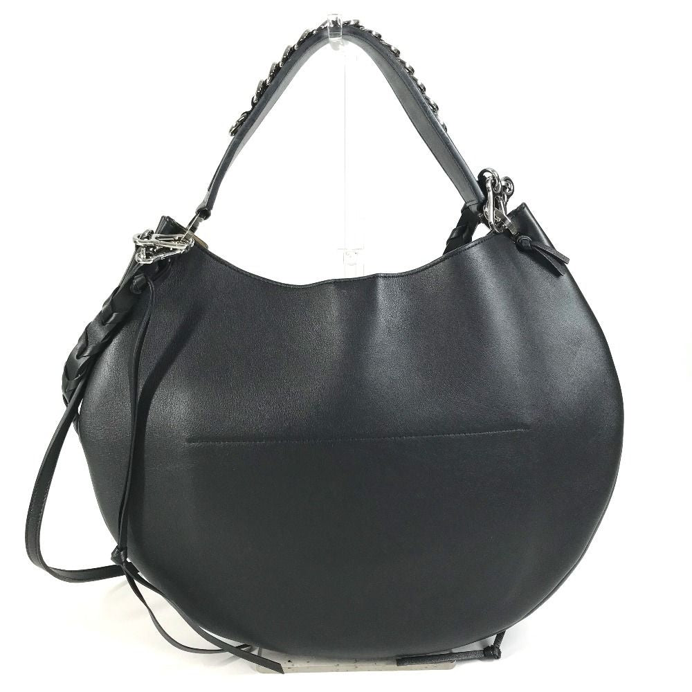 Loewe Shoulder Bag Fortune Hobo 326.62 Leather Black — view 2