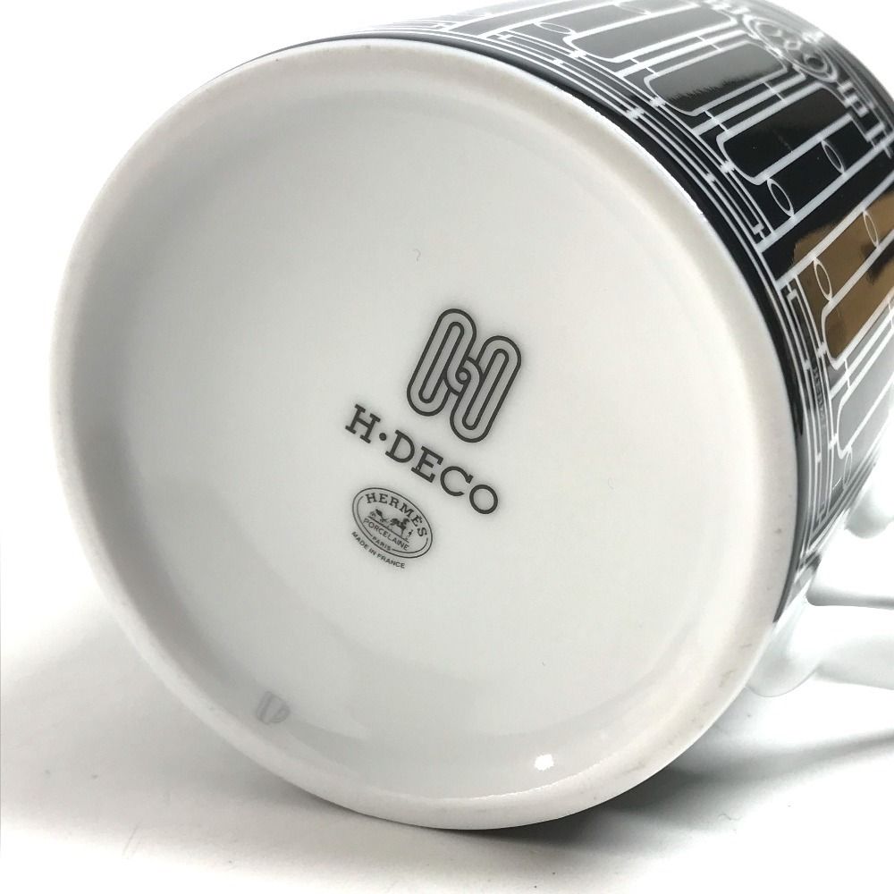 Hermes Mug H Deco Ceramic Black — view 3