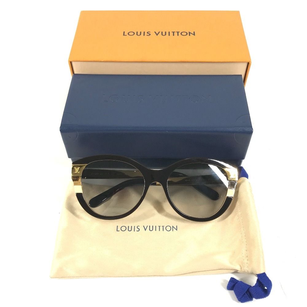 Louis Vuitton Sunglasses LV Petit Spucson Cat Eye Acetate Brown Eyewear — view 3