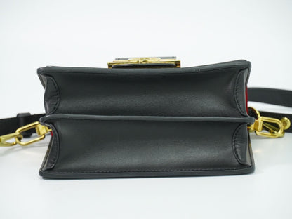 Louis Vuitton LV Dauphine Mini Fall in Love Monogram Shoulder Bag Pochette Brown — view 3