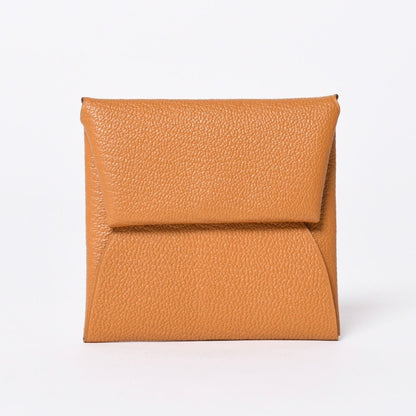 Hermes Bastia Verso Coin Purse Chevre Glitter Silver