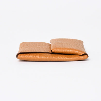 Hermes Bastia Verso Coin Purse Chevre Glitter Silver — view 4