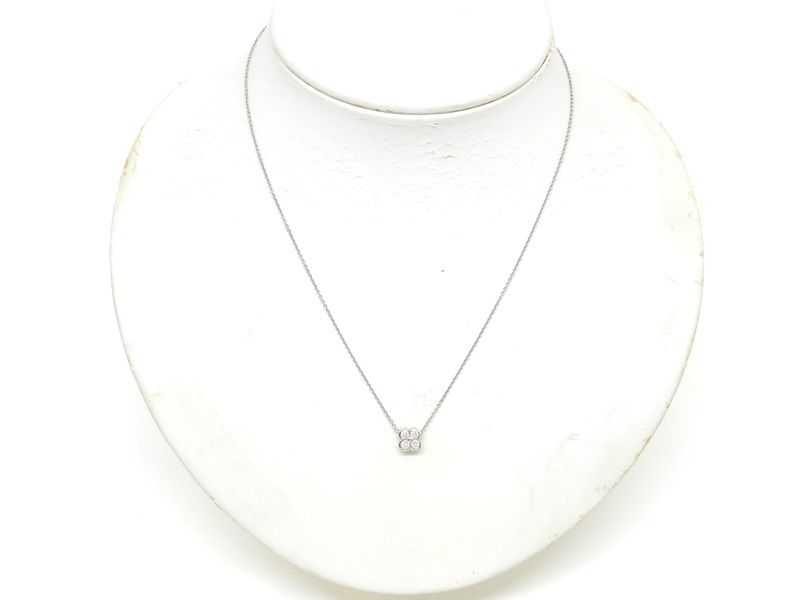 Tiffany & Co Bezel Set Pendant Platinum Diamond — view 2
