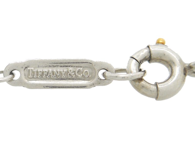 Tiffany & Co Bezel Set Pendant Platinum Diamond — view 6