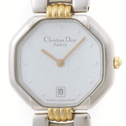 Dior Swing Watch Stainless Steel White Quartz
