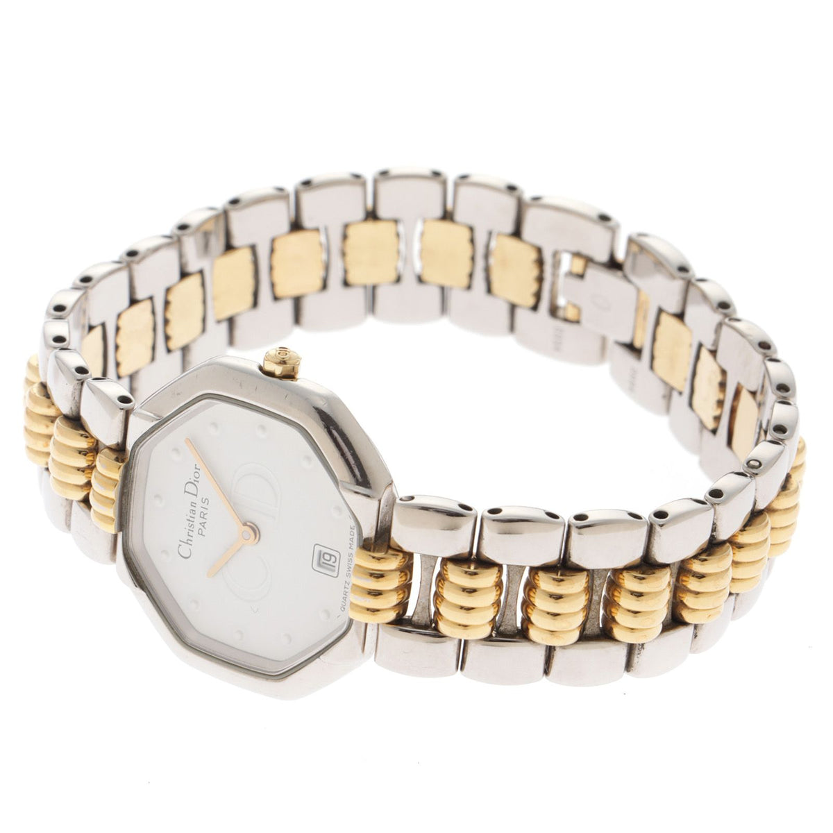 Dior Swing Watch Stainless Steel White Quartz — view 3