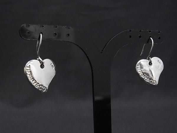 Tiffany & Co Earrings Curvedheart Silver — view 2