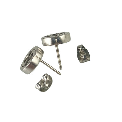 Gucci Earrings Interlocking G Silver — view 5