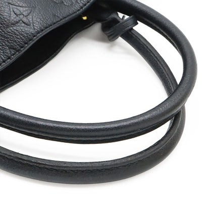 Louis Vuitton Monogram Empreinte Montaigne MM 2-Way Shoulder Bag Noir Black — view 4