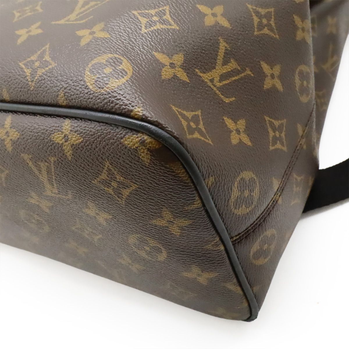 Louis Vuitton Monogram Macassar Parc Backpack Shoulder Bag — view 3