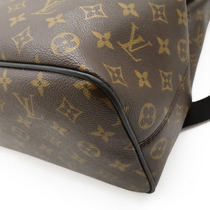 Louis Vuitton Monogram Macassar Parc Backpack Shoulder Bag — view 3