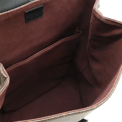 Louis Vuitton Monogram Macassar Parc Backpack Shoulder Bag — view 7