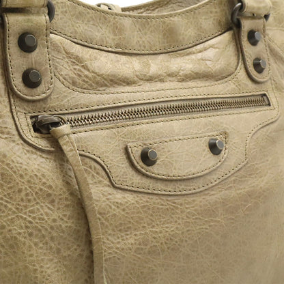 Balenciaga Classic Velo Tote Bag Leather Beige with Mirror Shop — view 8