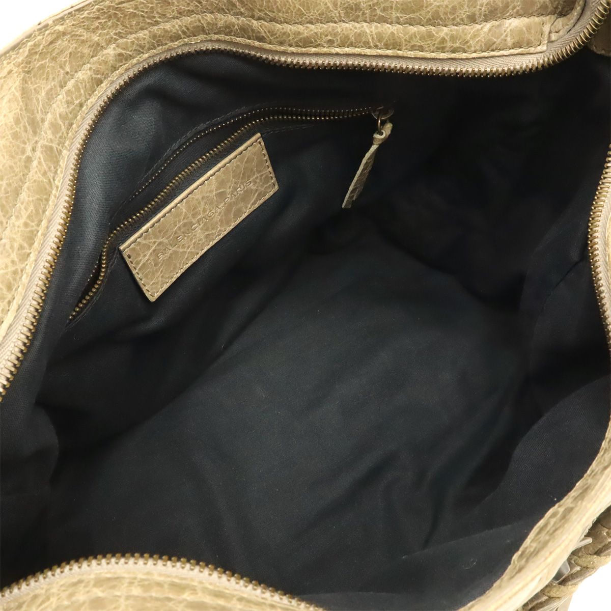 Balenciaga Classic Velo Tote Bag Leather Beige with Mirror Shop — view 6