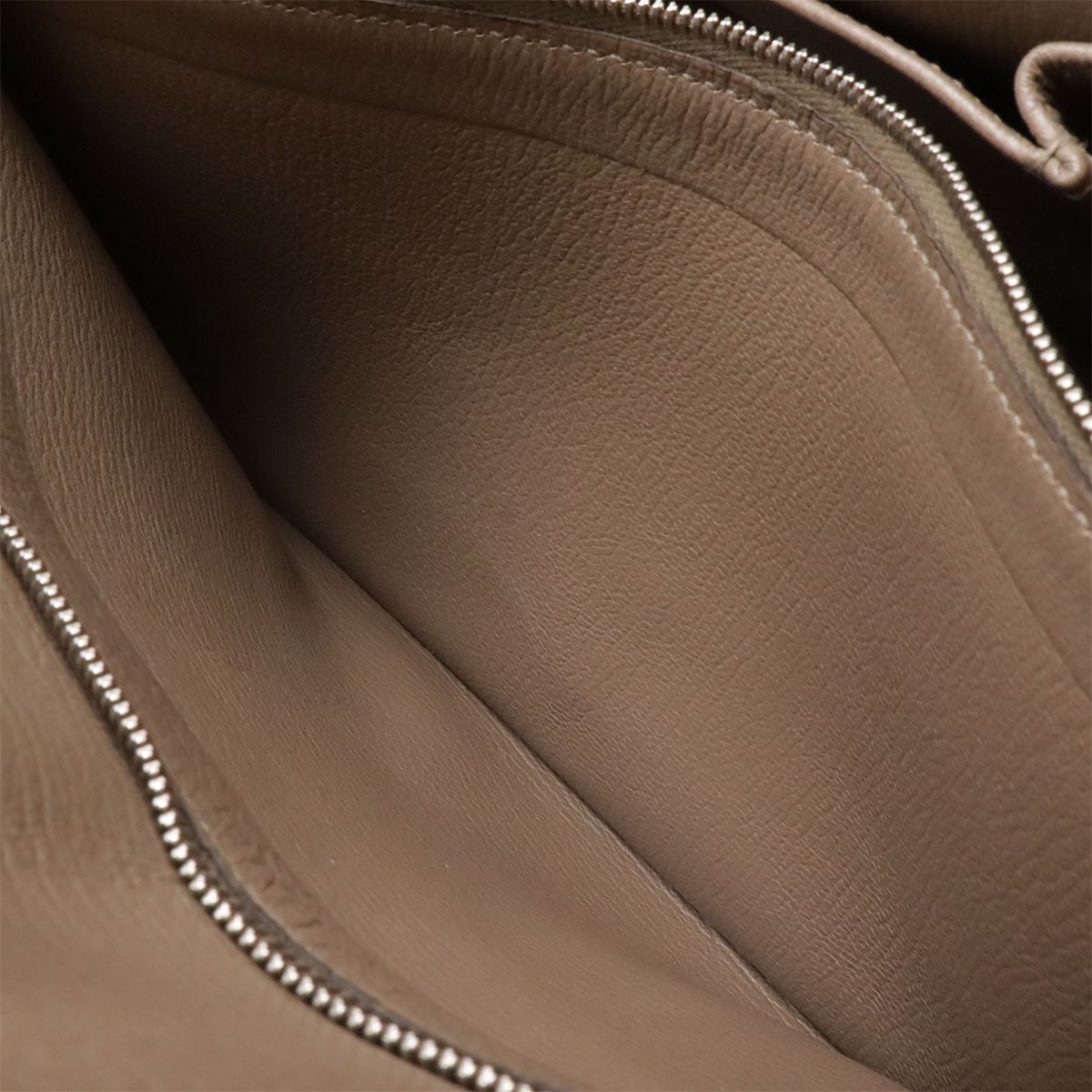 Hermes Jypsiere 34 Shoulder Bag Crossbody Togo Leather Gray — view 7
