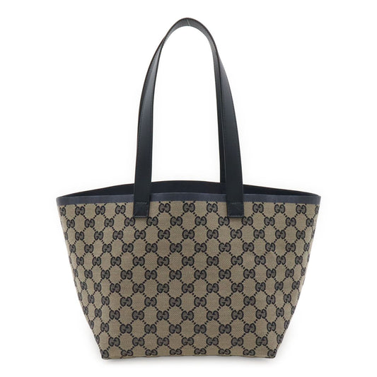 Gucci Tortissima GG Canvas Small Tote Shoulder Bag Navy
