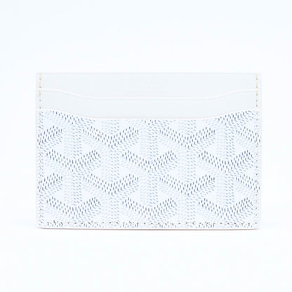 Goyard Saint Sulpice Card Case White Vauzel Calfskin — view 2