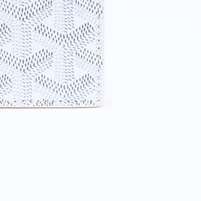 Goyard Saint Sulpice Card Case White Vauzel Calfskin — view 6