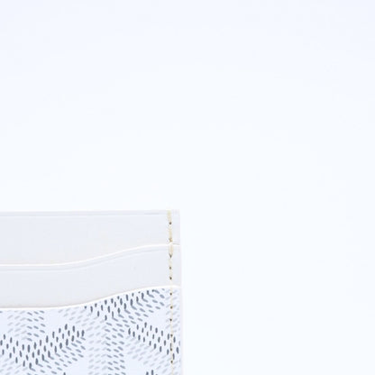 Goyard Saint Sulpice Card Case White Vauzel Calfskin — view 5