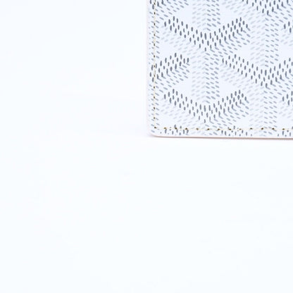 Goyard Saint Sulpice Card Case White Vauzel Calfskin — view 8