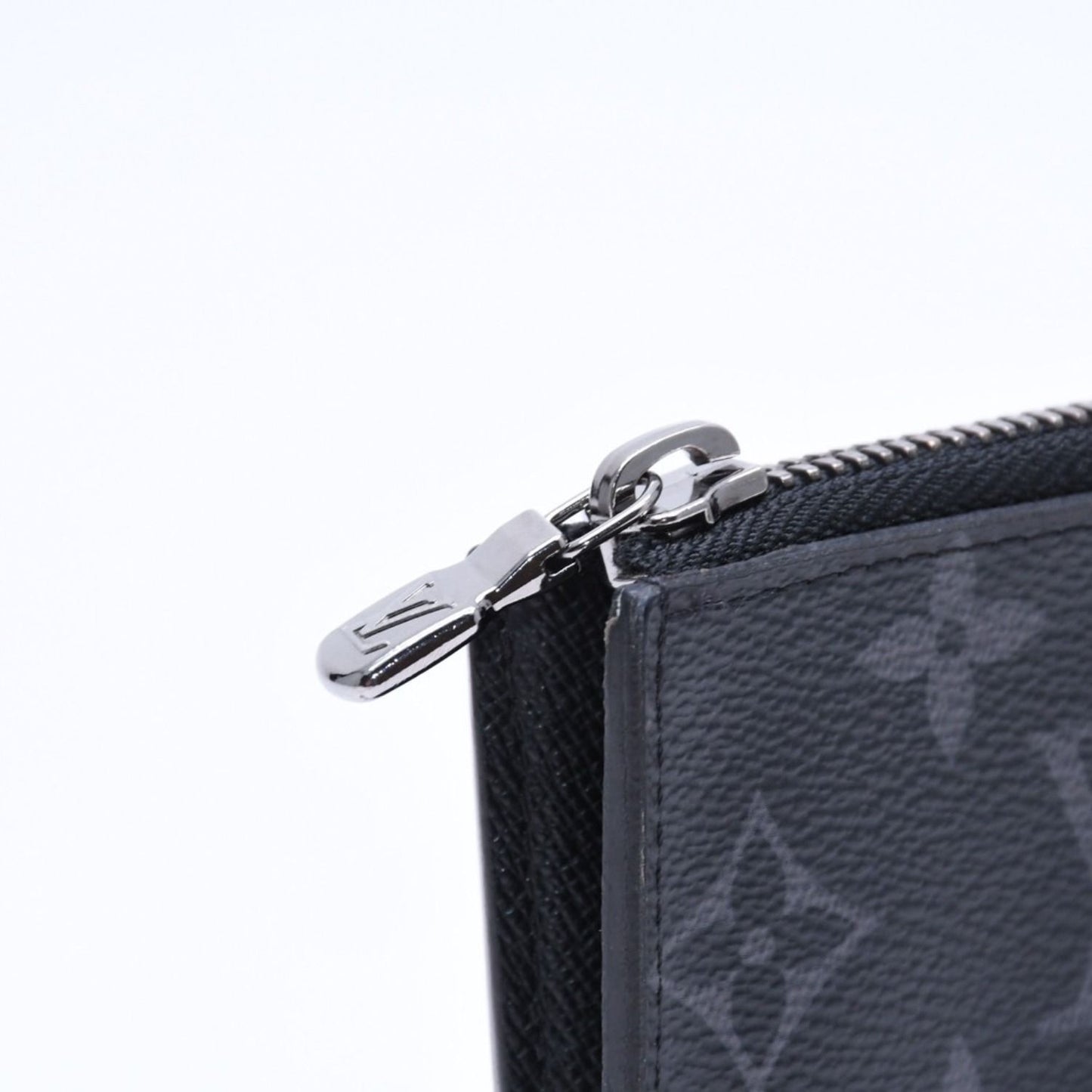 Louis Vuitton Coin Purse Porte-Monnaie Jour Black Monogram Eclipse — view 5