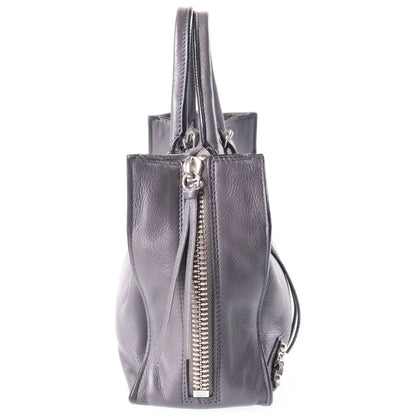 Balenciaga Paper Mini Handbag Silver Gray — view 3