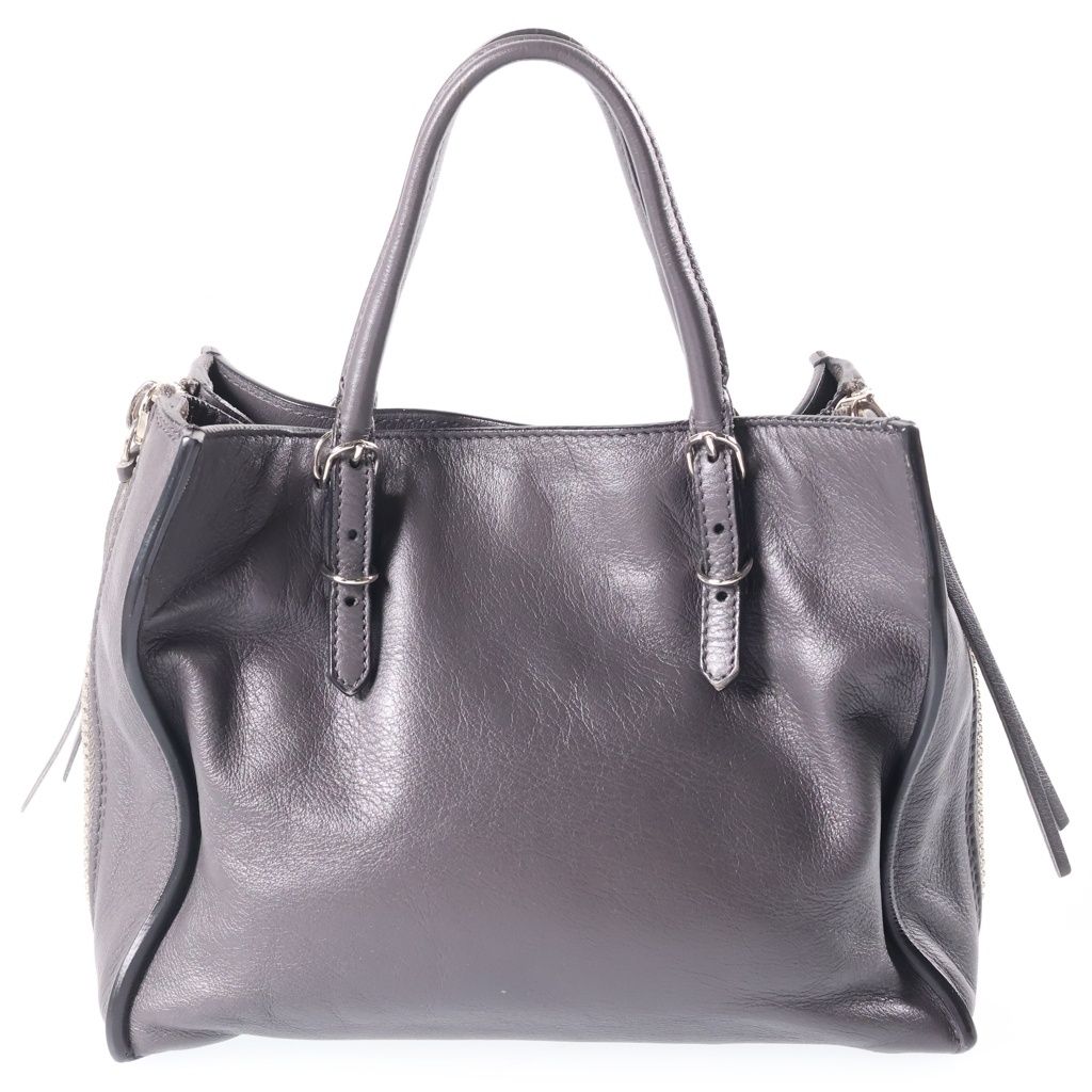 Balenciaga Paper Mini Handbag Silver Gray — view 2