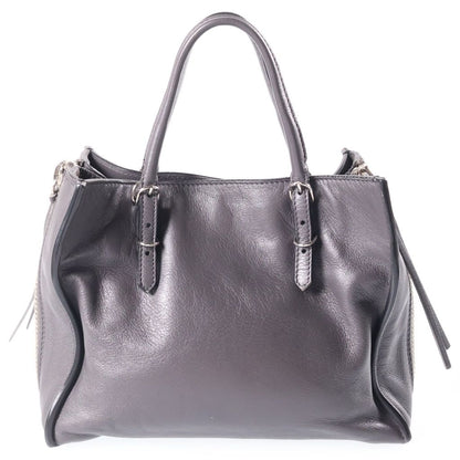 Balenciaga Paper Mini Handbag Silver Gray — view 2