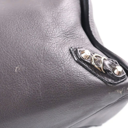 Balenciaga Paper Mini Handbag Silver Gray — view 6