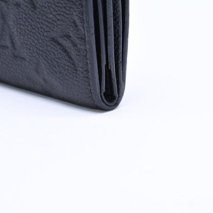 Louis Vuitton Trifold Wallet Portefeuille Zoe Black Gold — view 8