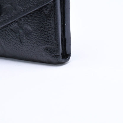 Louis Vuitton Trifold Wallet Portefeuille Zoe Black Gold — view 4