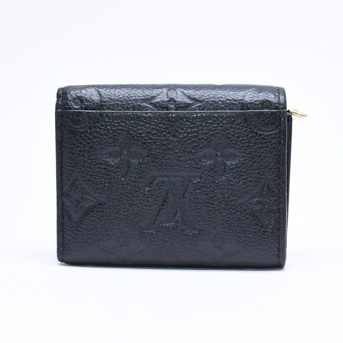 Louis Vuitton Trifold Wallet Portefeuille Zoe Black Gold — view 2