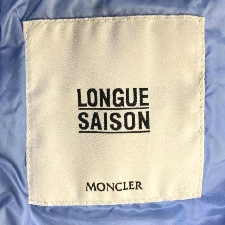 Moncler Cheramette Light Down Vest Children's Blue Hooded Ground 14 — view 8