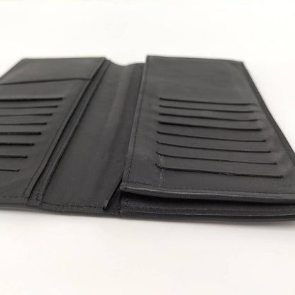 Louis Vuitton Portefeuille Brazza NM Bifold Wallet Aerogram Gray Leather Noir — view 7