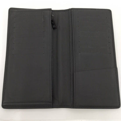 Louis Vuitton Portefeuille Brazza NM Bifold Wallet Aerogram Gray Leather Noir — view 2