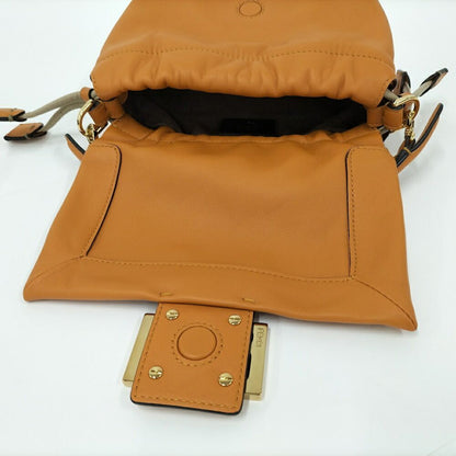 Fendi Mamma Bag 2-Way Bag Leather Camel — view 6