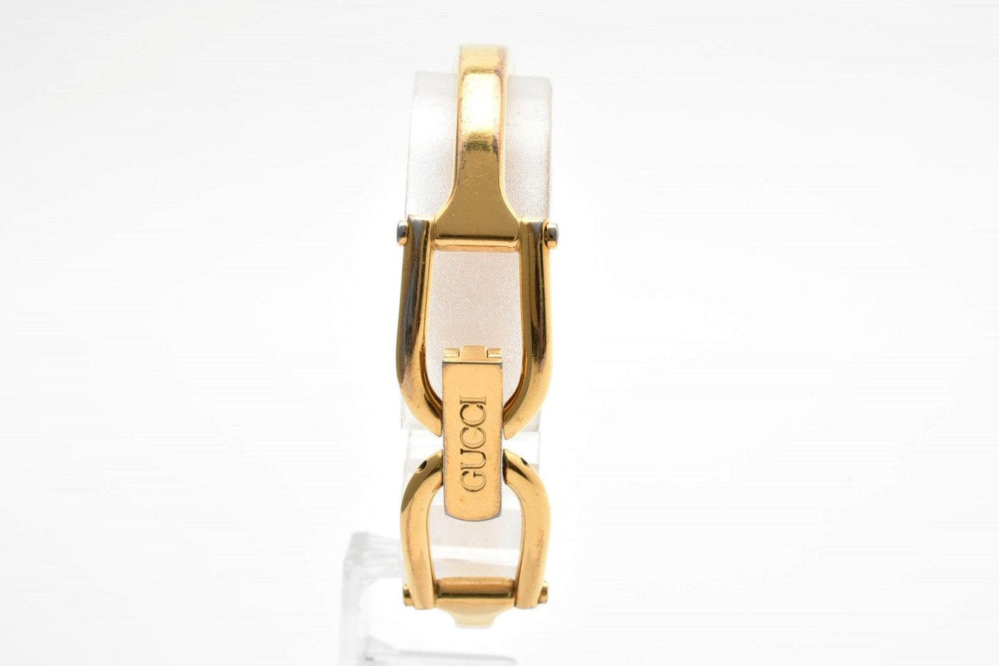 Gucci Quartz Bangle Watch White Shell Styledial Gold — view 5