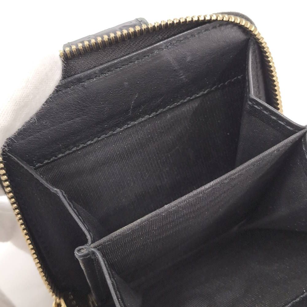 Gucci Bifold Wallet Micro Guccissima Leather Black — view 7